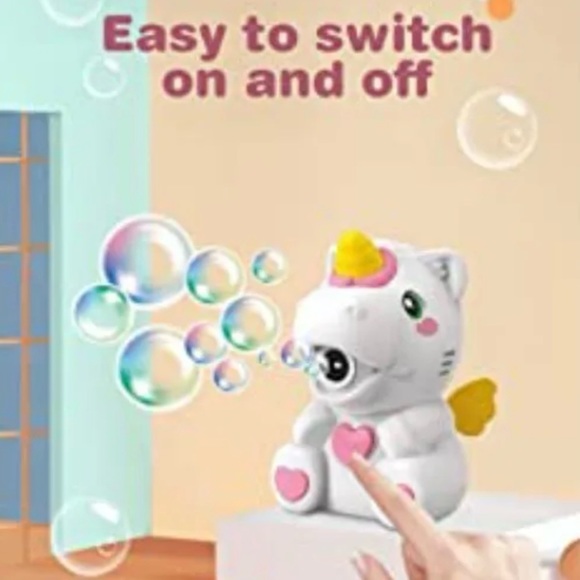 Toys Bubble Machine Unicorn Bubble Blower Poshmark